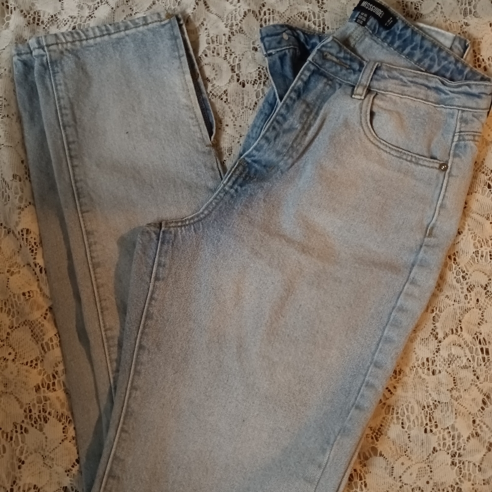Missguided jeans size 6 long
